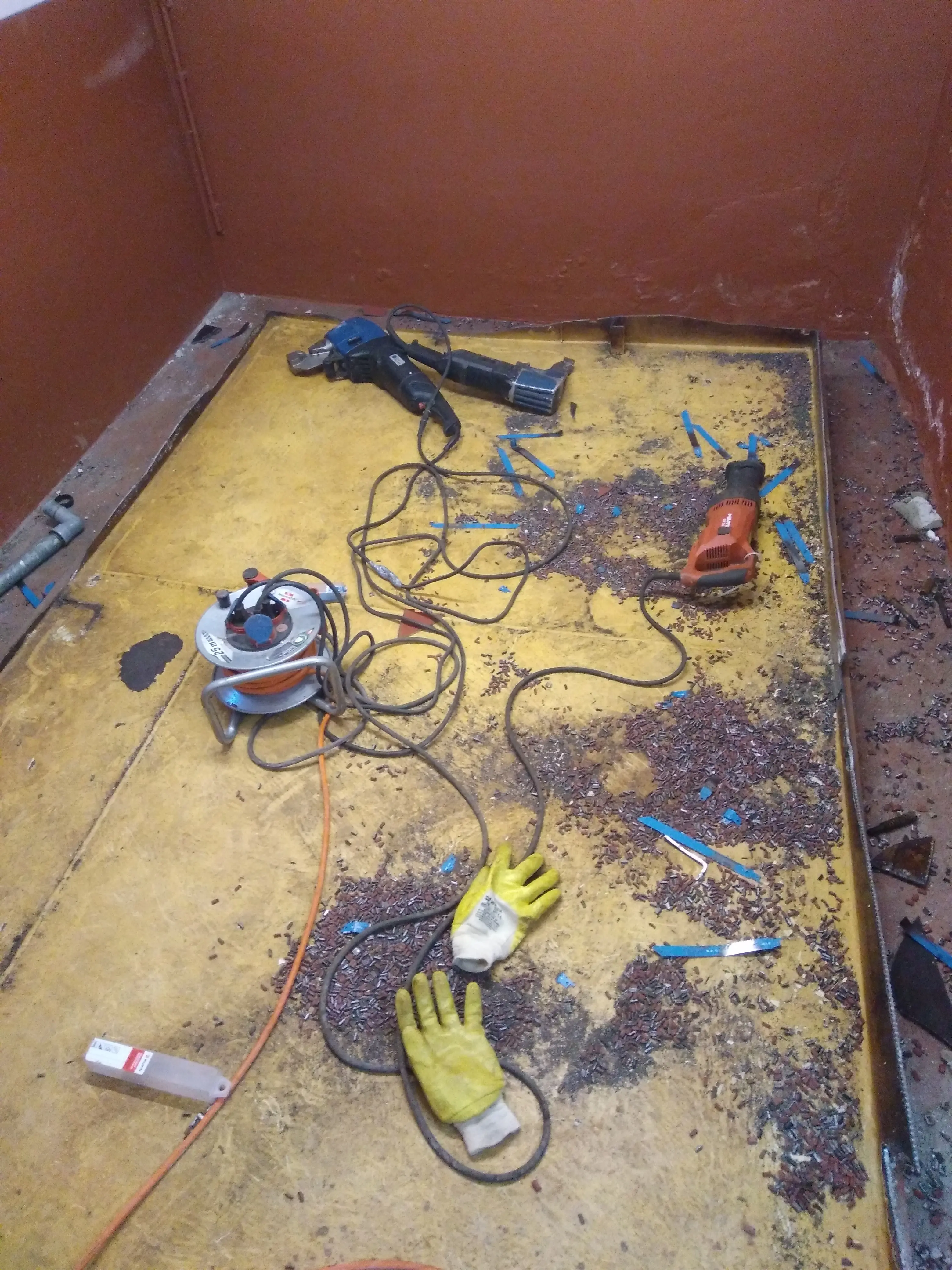Einsatz verschiedener Maschinen – MAR-Tankservice